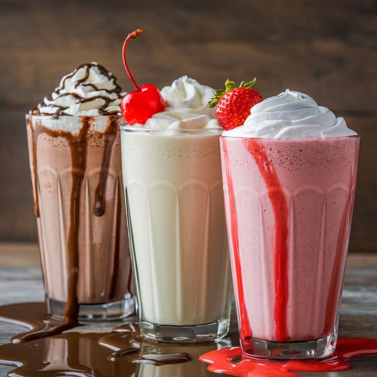 Milk Shake with Ice Cream